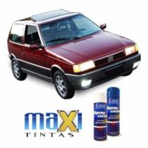 Spray automotivo vermelho perol 156 + verniz spray 300ml