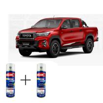 Spray automotivo vermelho volcano toyota + verniz spray 300ml - Sherwin Williams