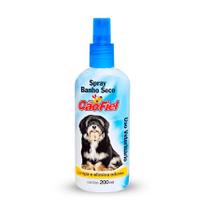 Spray Banho Seco Cão Fiel para Cães e Gatos 200ml