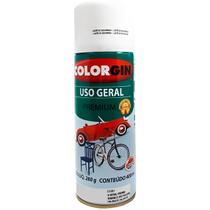 Spray Branco Fosco Intenso Colorgin Alta Cobertura Secagem Rapida