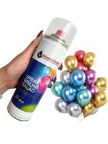 Spray Brilho Para Balão 300ml Festa Decoração Evento