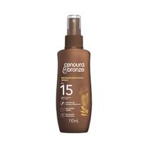 Spray Bronzeador Óleo Cenoura e Bronze FPS 15 110ml