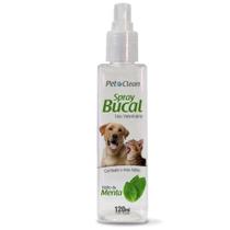 Spray Bucal de Menta - Pet Clean - 120ml