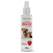 Spray Bucal de Morango - Pet Clean - 120ml