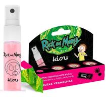 Spray Bucal Kissu Rick And Morty Sabor Frutas Vermelhas 15ml