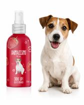 Spray Bucal Mau Hálito Pet Cães E Gatos 60ml Sabor Morango