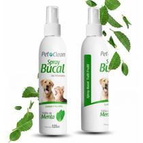 Spray Bucal Mau Hálito Pets Cães e Gatos Sabor Menta Spray Bucal Mau Hálito Pets Cães e Gatos Sabor Menta