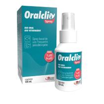 Spray Bucal Oralclin Tutti Frutti Agener Cães Gatos 120ml Spray Bucal Oralclin Tutti Frutti Agener Cães Gatos 120ml
