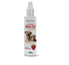 Spray Bucal Para Cachorros Cães E Gatos 120ml Diversos Sabor