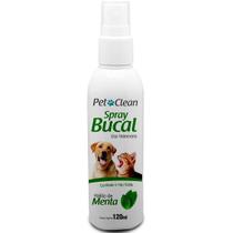Spray Bucal PET Clean 120ML Cachorro Gato Cães PET
