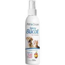 Spray Bucal Pet Clean Tutti Frutti 120 mL para Cães e Gatos
