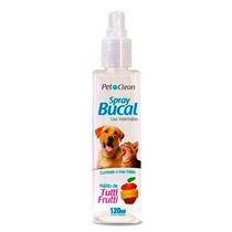 Spray Bucal PetClean Tuty-Fruti Cães e Gatos 120ml