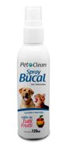 Spray Bucal Tutti Frutti Cães e Gatos Pet Clean 120ml