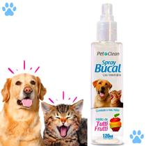 Spray bucal tutti frutti pet clean