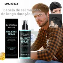Spray Capilar Volumizador Com Sal Marinho, Efeito Duradouro, Espessante, Fixação Forte, Não Oleoso,