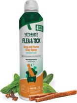 Spray caseiro para pulgas e carrapatos, a melhor fórmula natural de 414 ml do veterinário