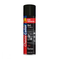 Spray Chemicolor Alta Temp.Preto Fosco 350M