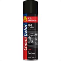 Spray Chemicolor Alta Temp.Preto Fosco 350M