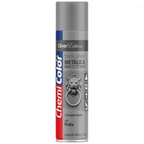 Spray Chemicolor Metalico Prata 400Ml/235G.