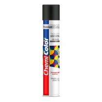 Spray Chemicolor Preto Fosco 250Ml/120G. Spray Chemicolor Preto Fosco 250Ml/120G.