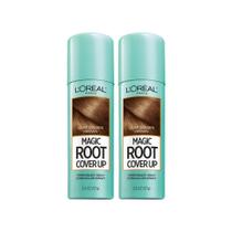 Spray cinza temporário para cobertura de raiz de cabelo L'Oreal x2