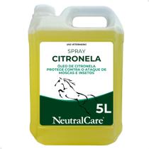 Spray Citronela 5 Litros Repelente Para Cavalo