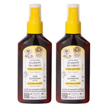 Spray Clareador de Cabelo Intea com Extrato de Camomila 200 ml, Kit com 2