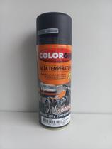 Spray Colorgin Alta Temperatura Preto Fosco - 350ml - Ref. 5722