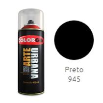 Spray Colorgin Arte Urbana Preto 945 400ml