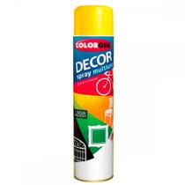 Spray Colorgin Decor Amarelo 360Ml 8591