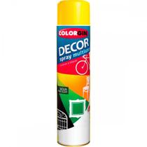 Spray Colorgin Decor Amarelo 360Ml 8591 Spray Colorgin Decor Amarelo 360Ml 8591