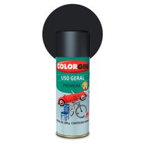 Spray Colorgin Uso Geral Preto Fosco 400 ml