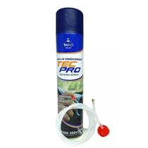 Spray Com Sonda Limpa Ar Condicionado Higienizador Tecbril TecPro Fragrância Carro Novo