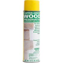 Spray conservante de madeira Green2 413 ml verde cobre