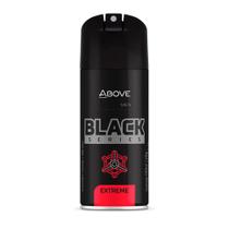 Spray corporal ABOVE Black Series Extreme, desodorante masculino de 62 ml