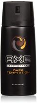 Spray corporal AXE Dark Temptation 150 ml para homens (pacote com 6)