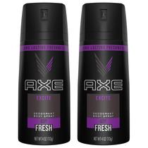 Spray corporal AXE Excite para homens 120 ml (pacote com 2)