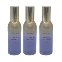 Spray Corporal Bath & Body Works Linen & Lavender 45ml - Kit com 3 Unidades