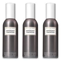 Spray Corporal Bath & Body Works Mahogany Teakwood - Kit com 3 Unidades (44ml cada)