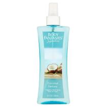 Spray corporal Body Fantasies Coconut Fantasy 236ml para mulheres