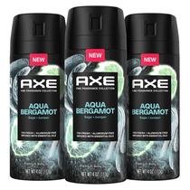Spray corporal desodorante AXE Aqua Bergamot Premium para homens 120 ml