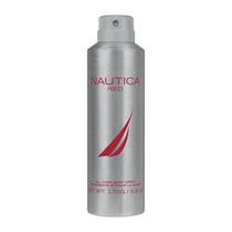 Spray corporal desodorizante Nautica Color Red para homens 177mL