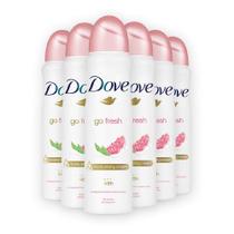 Spray corporal Dove Red Pomegranate 150 ml sem álcool