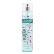 Spray Corporal Fragrance Mist Vitabath Pepino e Chá Branco 240 ml Spray Corporal Fragrance Mist Vitabath Pepino e Chá Branco 240 ml