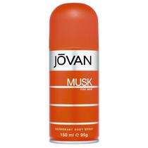 Spray corporal Jovan Musk para homens 150ml