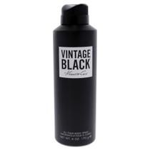 Spray corporal Kenneth Cole Vintage Black para homens 177ml