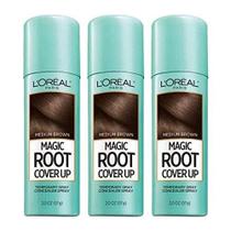 Spray corretivo L'Oreal Paris Magic Root Cover Up marrom médio