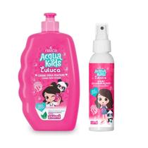 Spray + Creme Acqua Kids Luluca - Cabelos Desembaraçados Spray + Creme Acqua Kids Luluca - Cabelos Desembaraçados