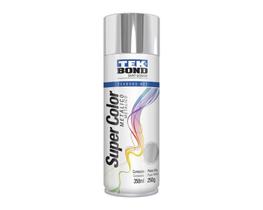 Spray Cromado Tekbond 350ml Metalico Efeito Espelho Carro Moto Artesanato Decor Spray Cromado Tekbond 350ml Metalico Efeito Espelho Carro Moto Artesanato Decor