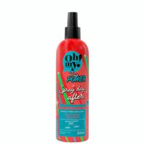 Spray day after Oh My Hair Power 300ml Cachos Revitalizados, Antifrizz e Proteção Térmica Solar